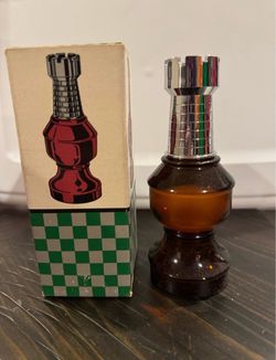 AVON "THE ROOK" CHESS PIECE AFTERSHAVE DECANTER