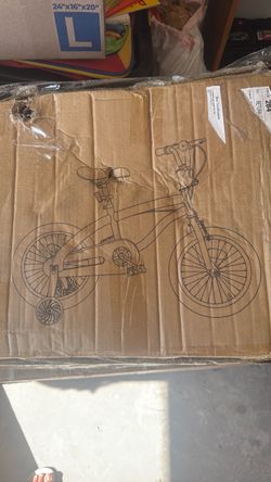 Bike 14” blue tricycle