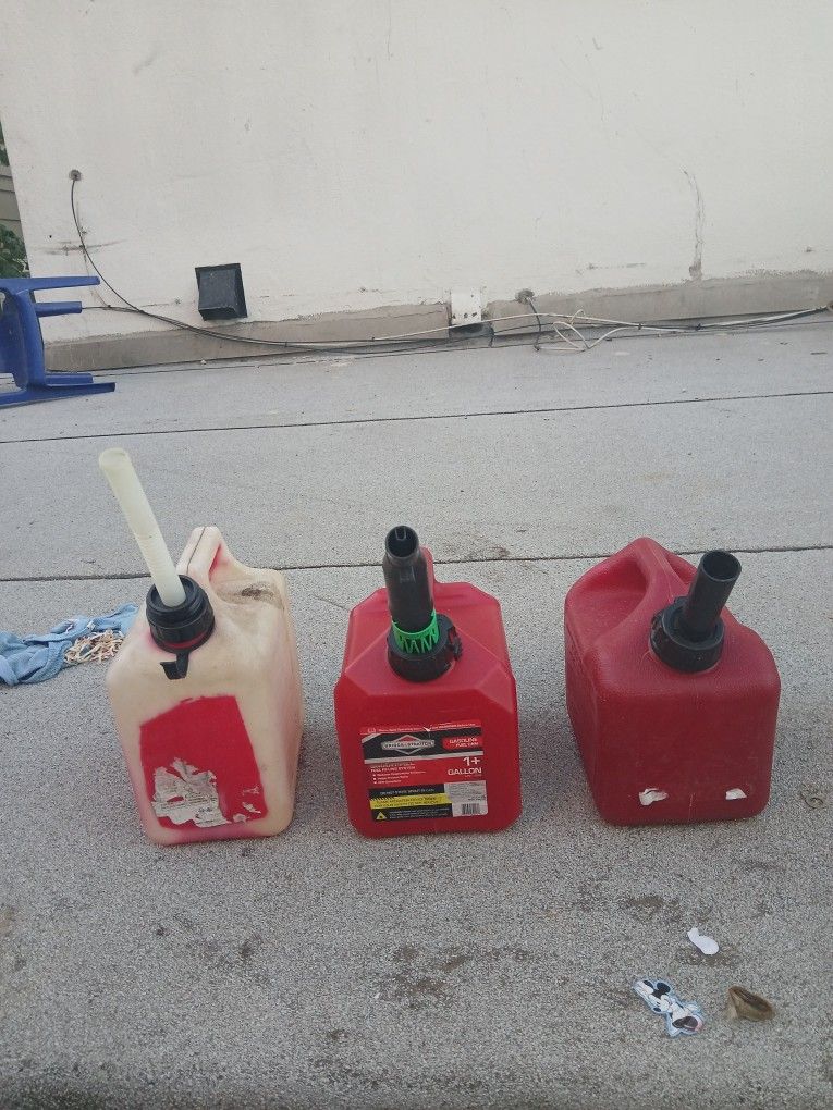 $15 All 3 Gas Cans