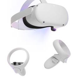 Meta Quest 2 With Elite Strap And Controllers