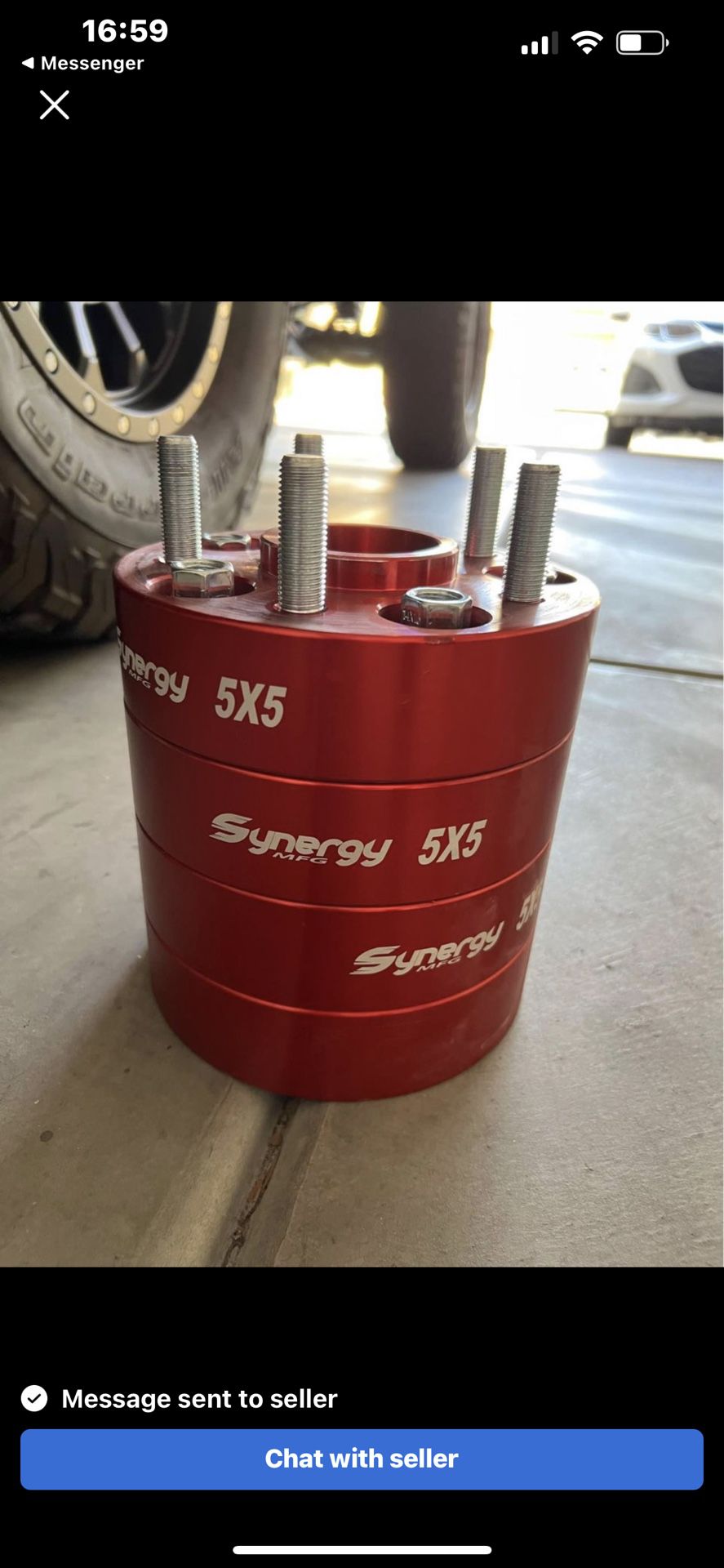Synergy 1.75” Jeep JL Wheel Spacers