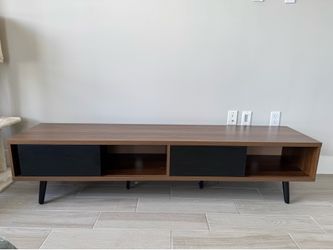 70 inch Mid Century Modern Entertainment Center for 75 inch Display