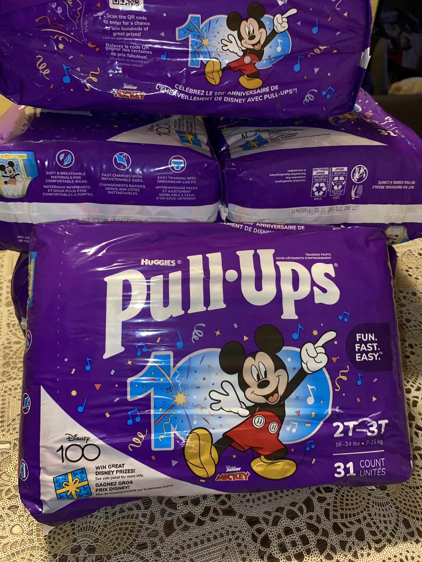 Huggies Pull Ups 31 Count (2T-3T)