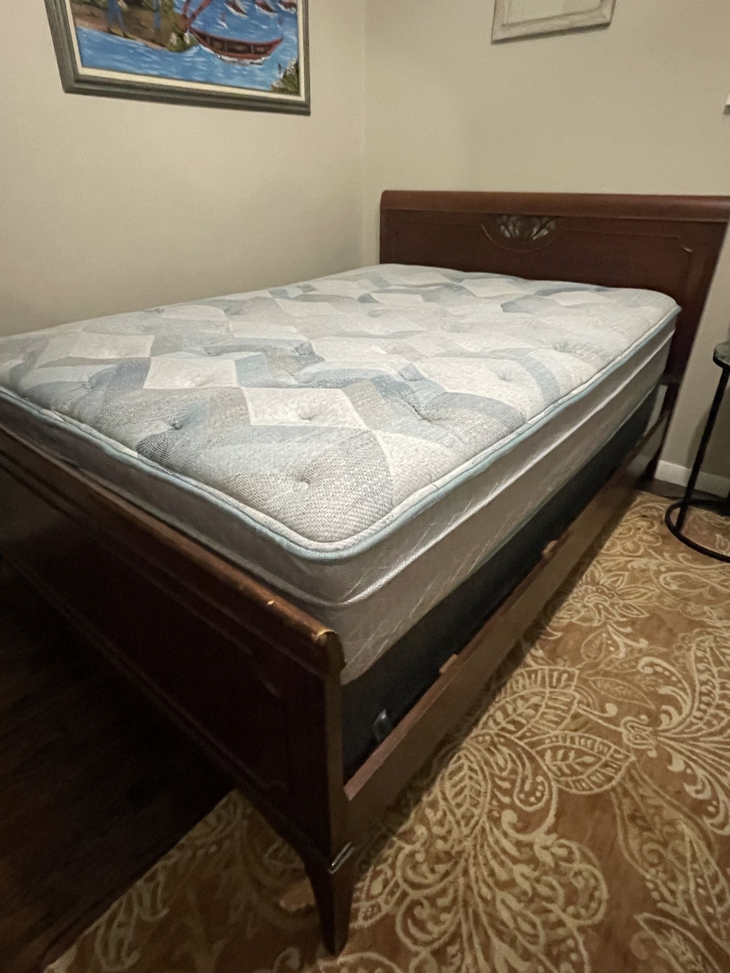 Full Bed with Dresser