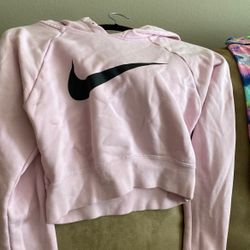 Pink Cropped Top Nike 