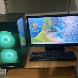 Gaming PC Bundle – Ryzen + Radeon – Monitor Included – $875 OBO