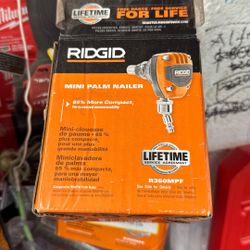 Ridgid Palm Nailer 