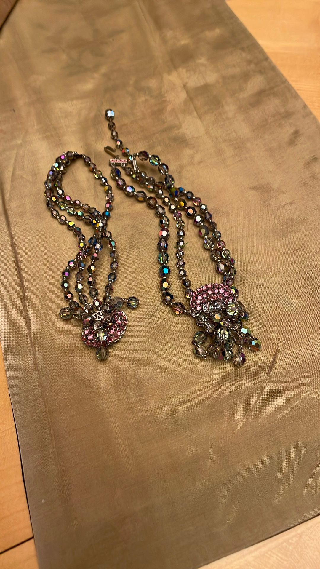 1940’s Crystal Necklace and Bracelet