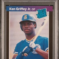 1989 Donruss Baseball Ken Griffey Jr. No. 33 PSA Graded Rated Rookie Card!