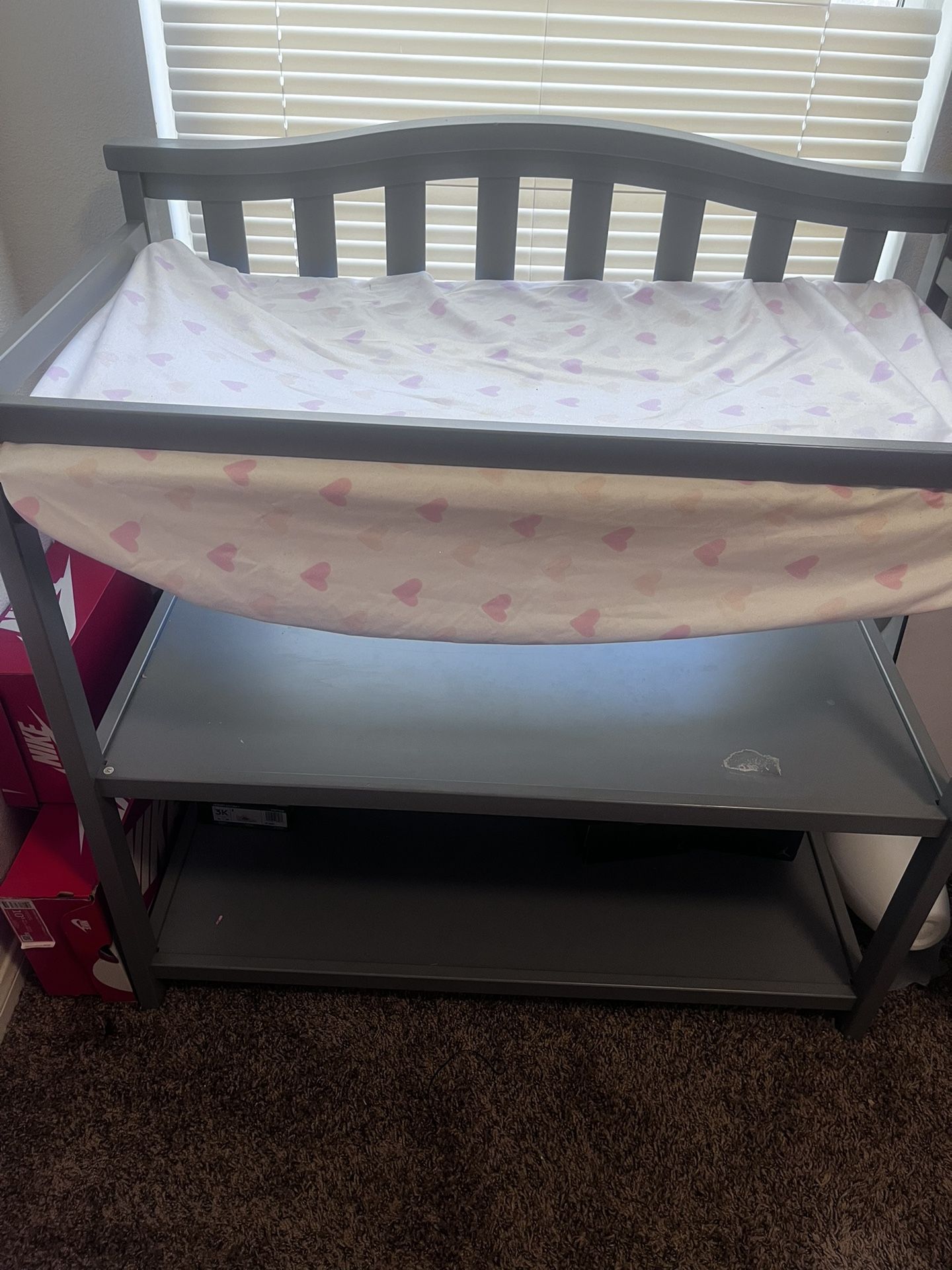 Crib And Changing Table