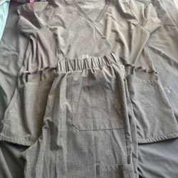 Scrubs Xl Grey Hanes 