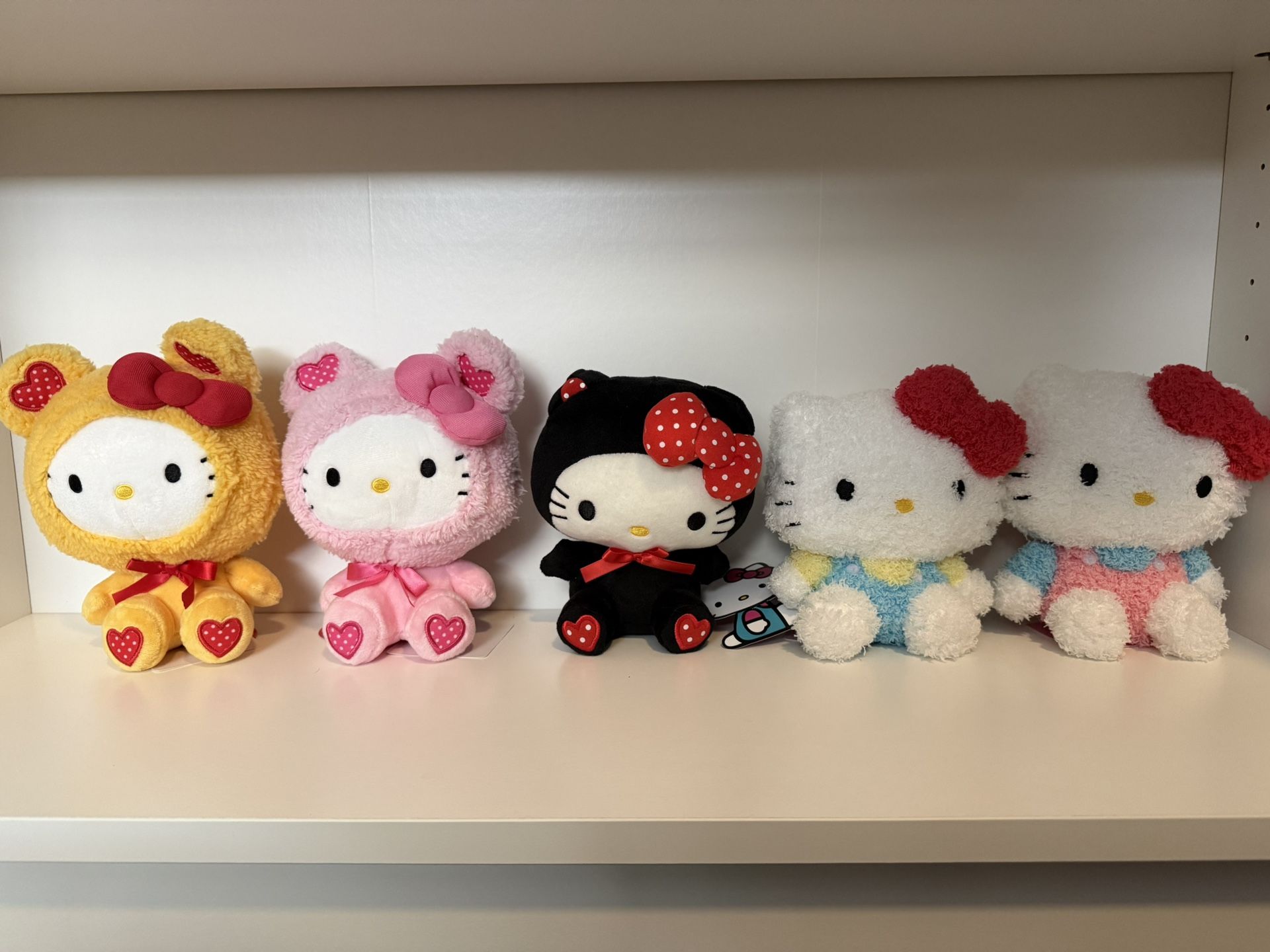 Hello Kitty Plush - Set Of 5