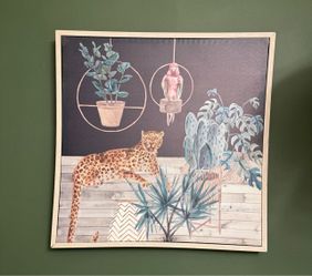 Framed Canvas Painting