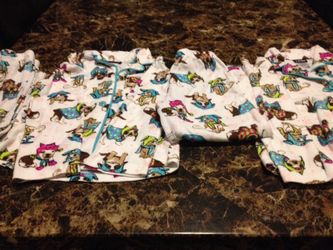 2 pairs of pajamas for twin girls