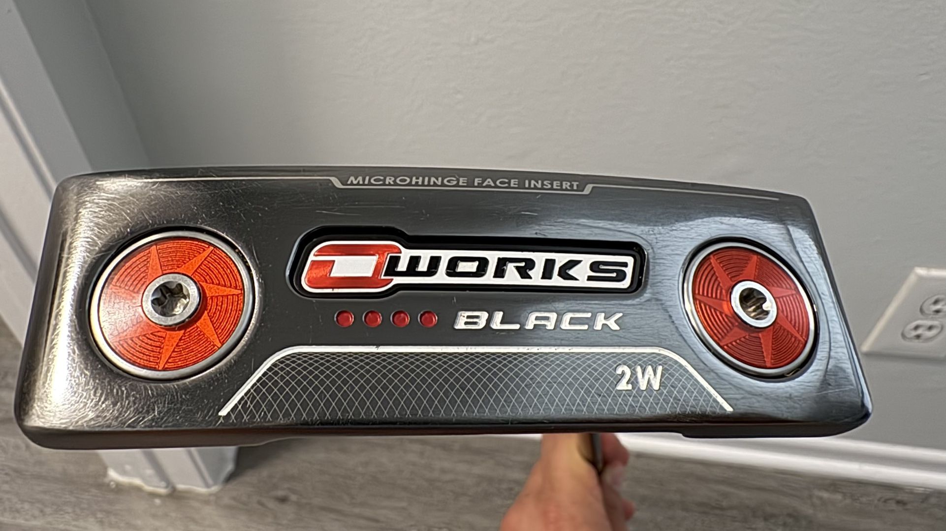 Odyssey O-Works Black 2W Putter, 33 in (w/ Cover)