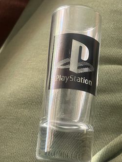 Vintage Sony PlayStation Promotional Shot Glass Rare PS1 Industry Collectible