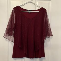 Beautiful Women’s Shirt By Adele & May Size Large 