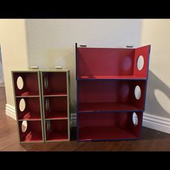 Pottery Barn Teen Storage Shelves 