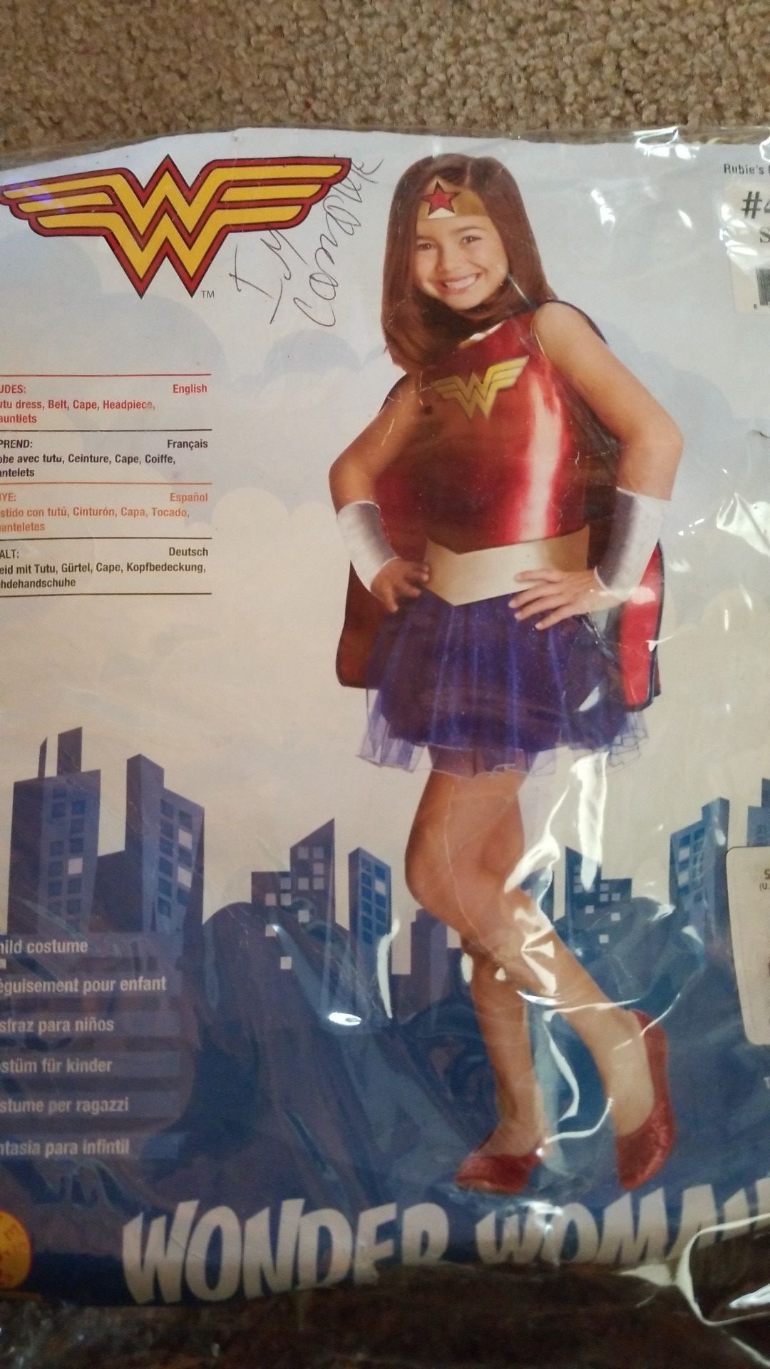 Wonder woman Halloween costume