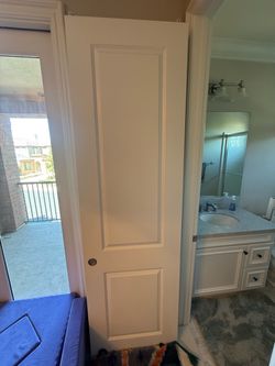 Closet doors and track