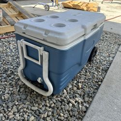 Coleman Portable Cooler With Wheels Asking 65