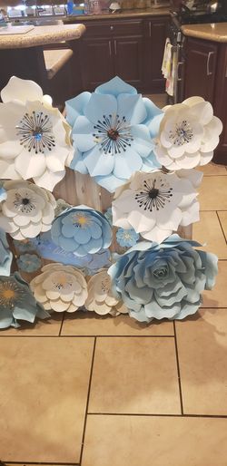 Paper flowers