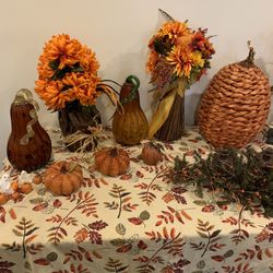 Fall Thanksgiving Decorations 