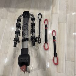 Ridgeback 4-bike Hitch Rack And Yakima Tube top Hitch Mounted Bike Rack