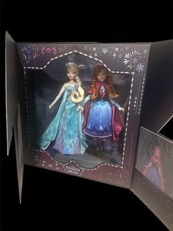 Disney Frozen Anna & Elsa Collector Doll Set Brittney Lee Limited Edition /5700