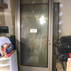 Glass Entry Door