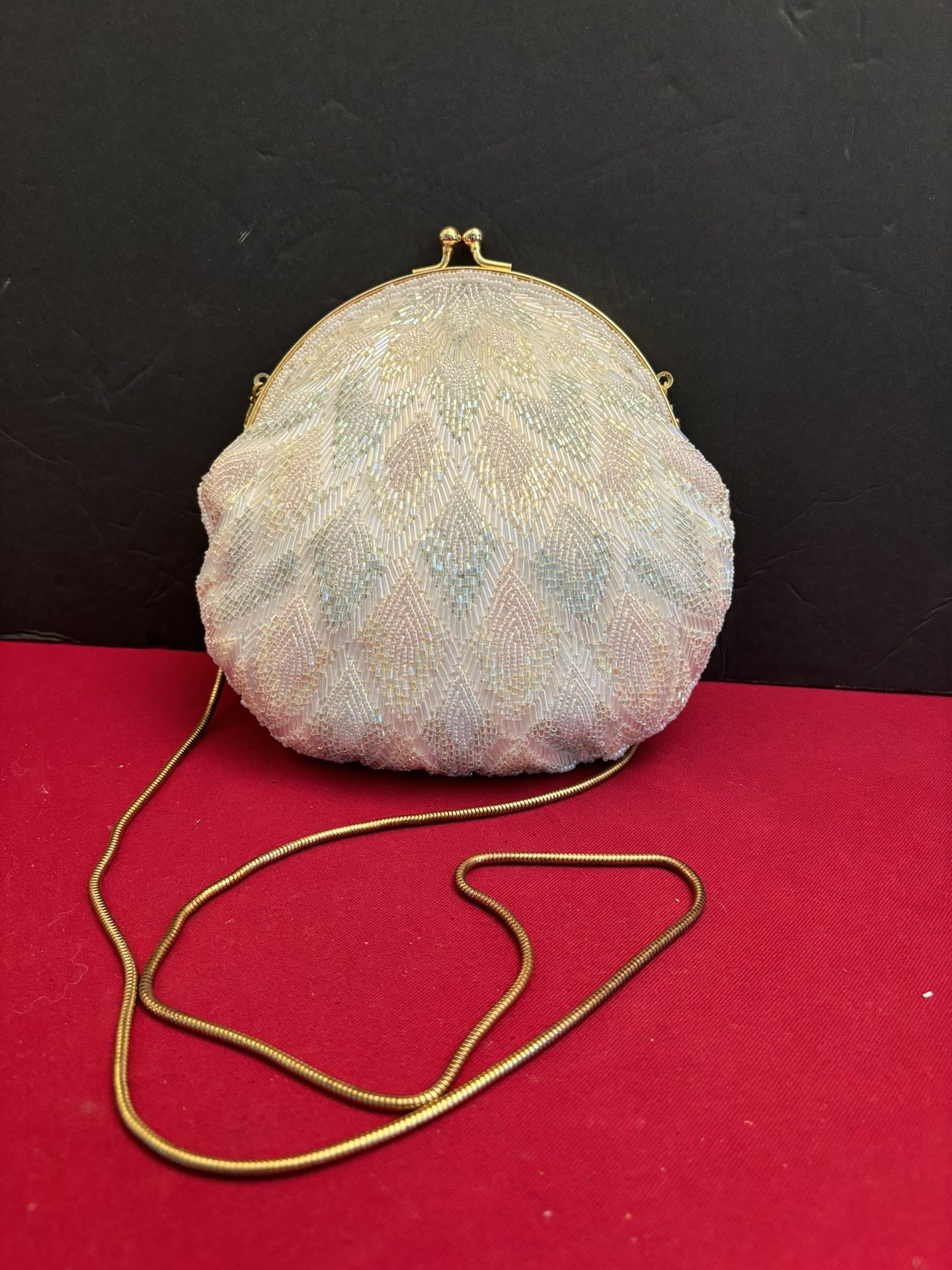 Andre Cellini Beaded Evening Or Wedding Purse