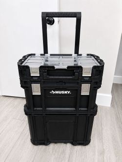 Husky Connect Rolling Modular Tool Box System – Good Condition