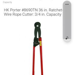 HK Ratchet Cable Cutters