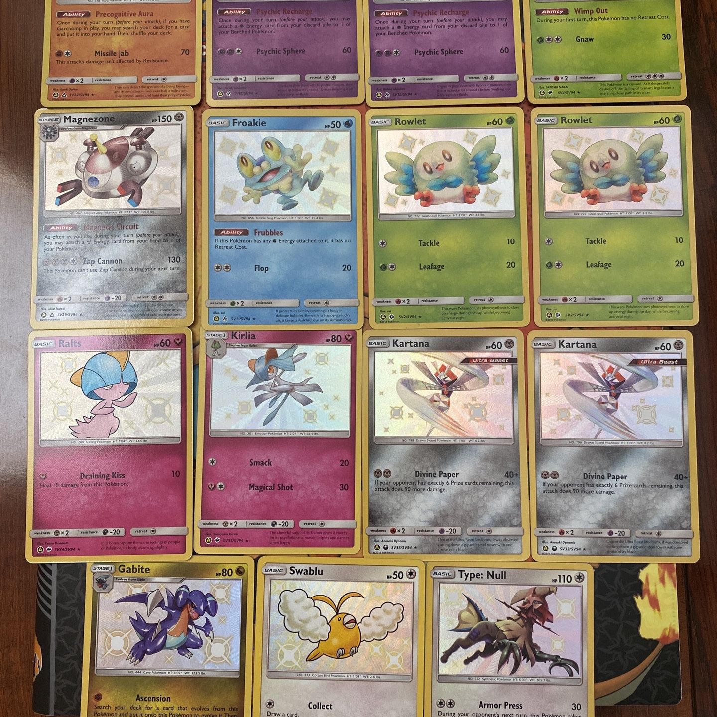 pokemon baby shiny cards Shining Fates Skwovet SV099/SV122 [Lightning][Colorless] Static Shock 20. Pokemon Shiny Baby Shiny Lot