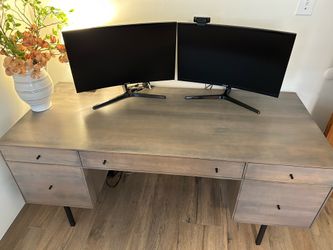 Custom Wood Desk