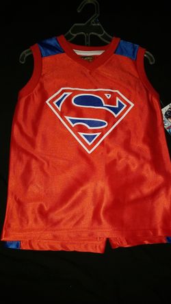 Superman 4T Jersey & Basketball Shorts