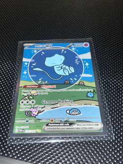 Bubble Mew Near Mint Pokemon Card
