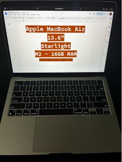 MacBook Air M2 - 16GB - 256GB