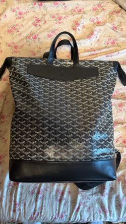 Black goyard back pack