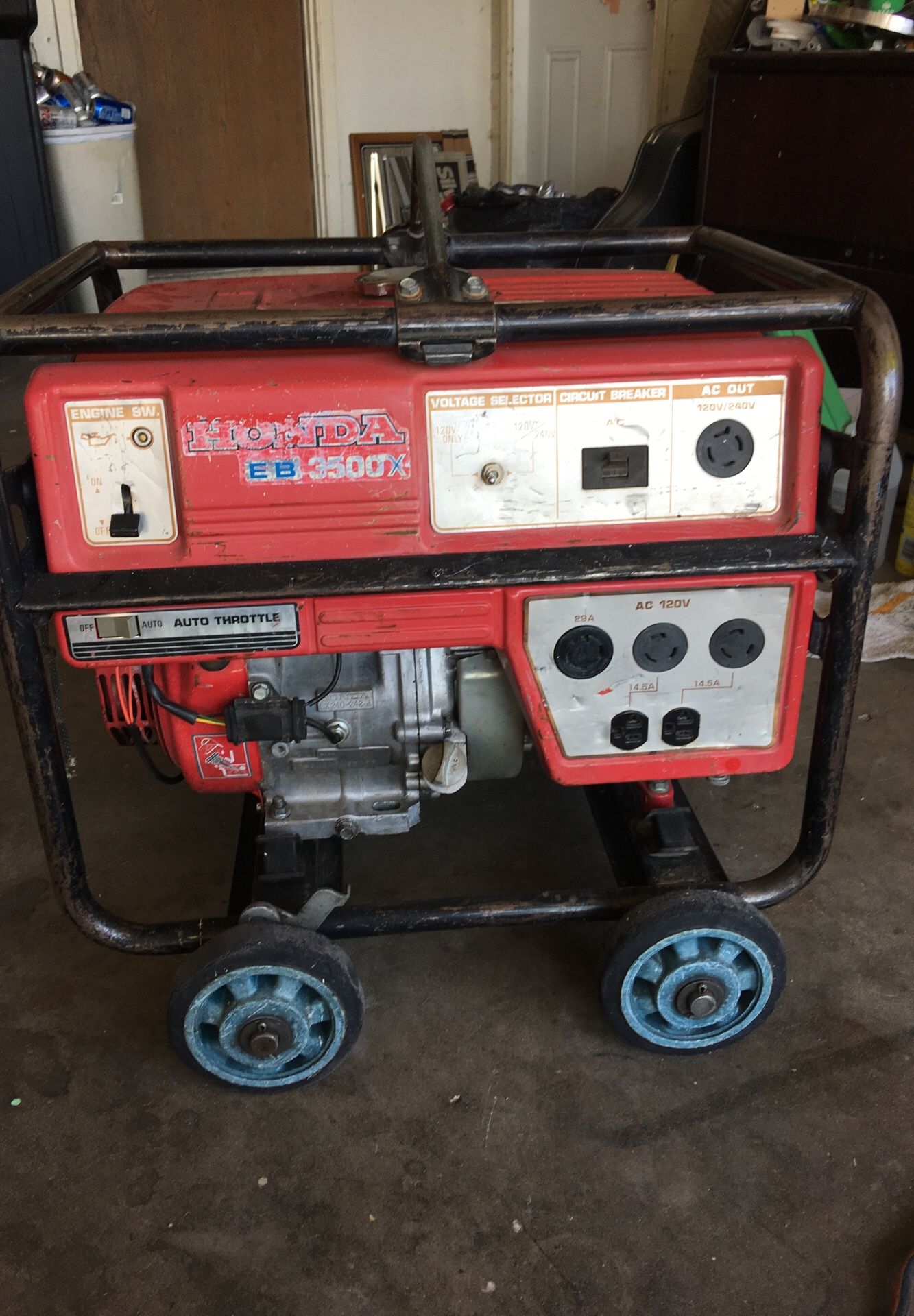 Honda EB 3500X generator