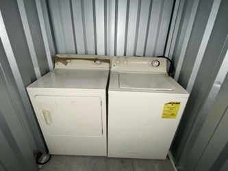 Washer and dryer