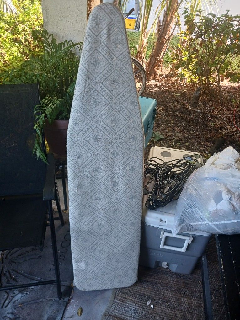 GOT 3.NICE CLEAN IRONBOARDS WITH COVERS 8 EACH FINAL PRICE