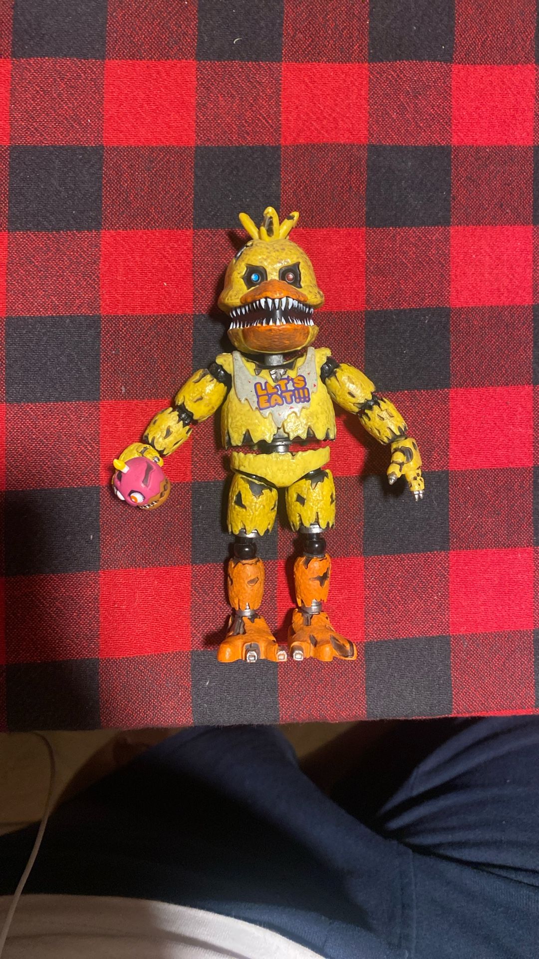 FNAF nightmare chica action figure