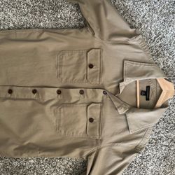Banana Republic Khaki Shirt Jacket