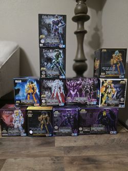Caballeros Del Zodiaco Action figures
