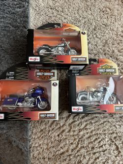 Harley Davidson Die Cast Replicas