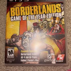 Borderlands Game Of The Year Edition