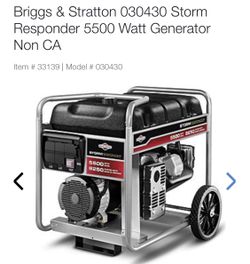 Briggs & Stratton 5500 New in the Box