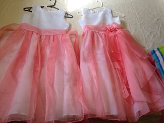 Pink dresses