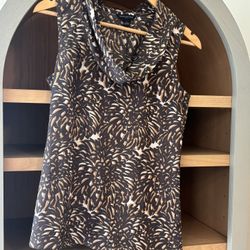 Banana Republic Sleeveless Cowl Neck Top